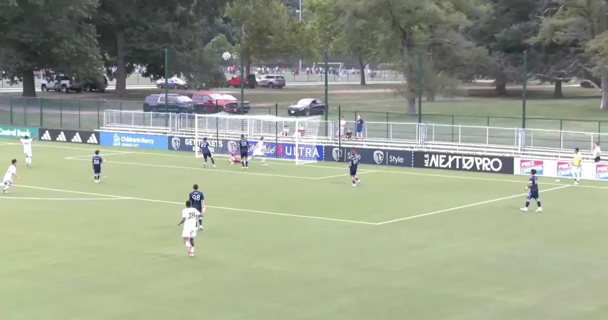 Partido entre Austin II y Sporting KC II