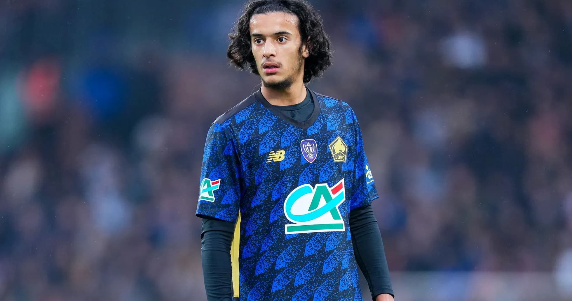 Jugador de Lille OSC en acción durante un partido
