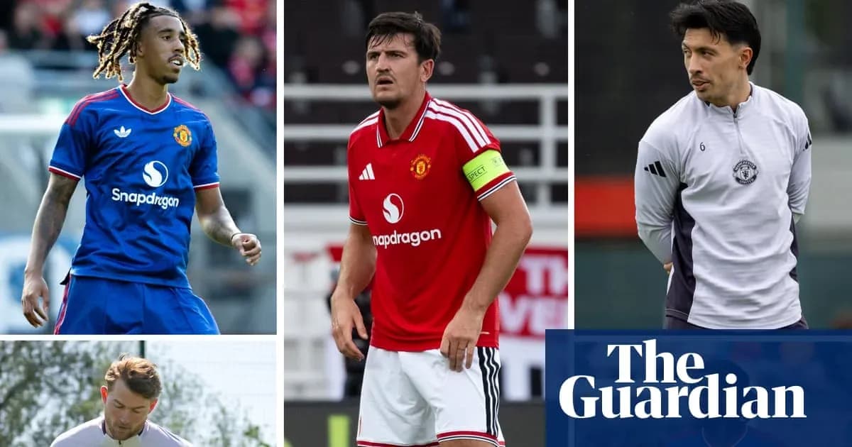 Jugadores de Manchester United en diferentes momentos