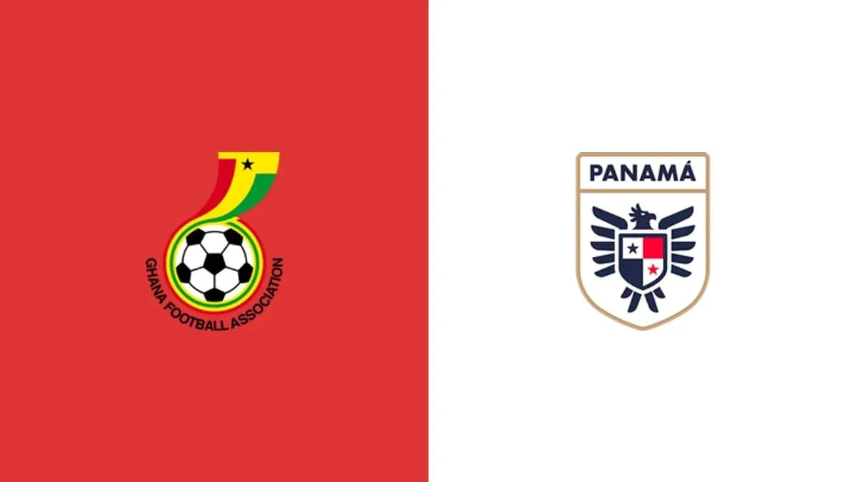 Logos de la Asociación de Fútbol de Ghana y Panamá
