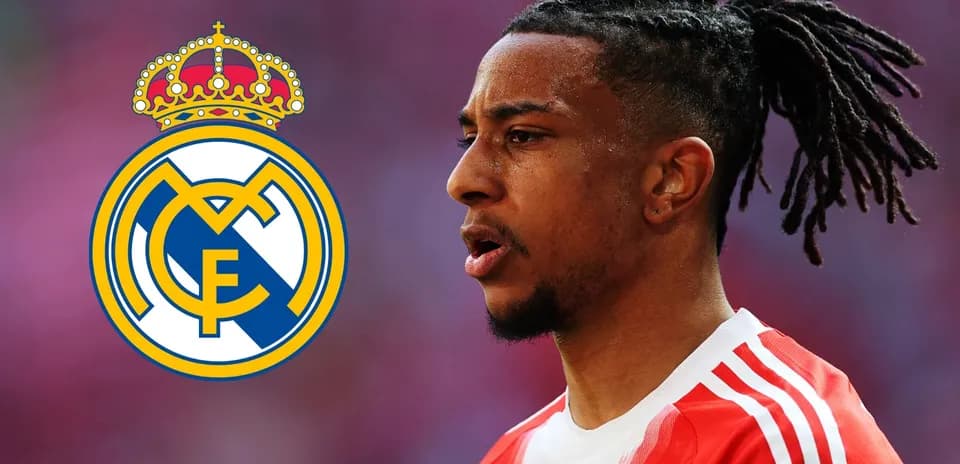 Jugador de fútbol con camiseta de Real Madrid