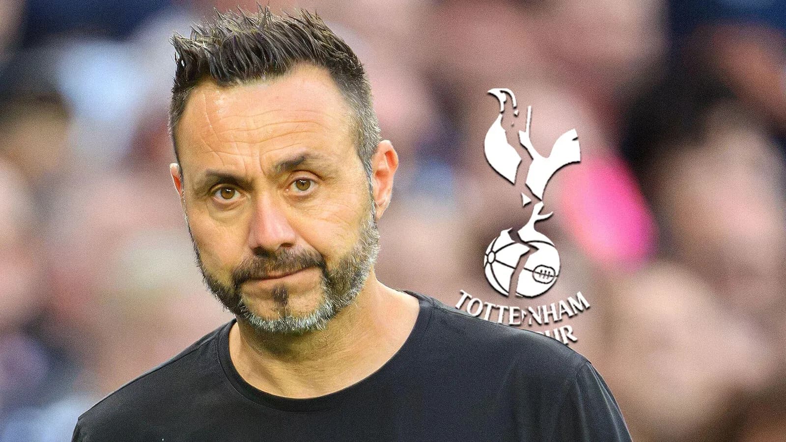Entrenador de Tottenham Hotspur en el campo
