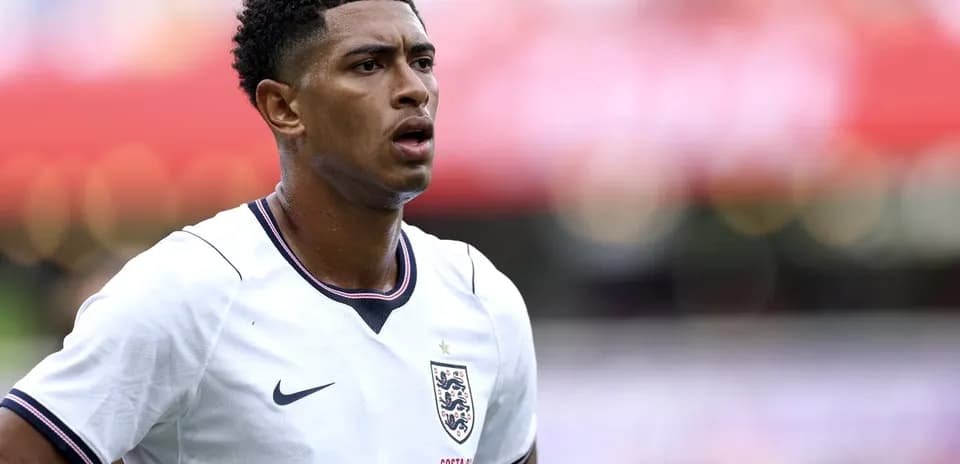 Jugador de Inglaterra en campo durante un partido