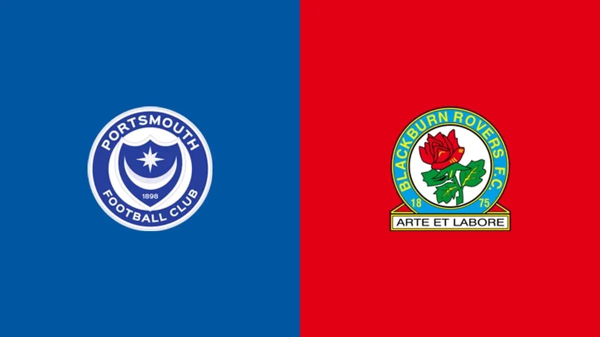 Escudos de Portsmouth y Blackburn Rovers