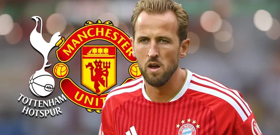Jugador con camiseta de Bayern Múnich y logotipos de clubes