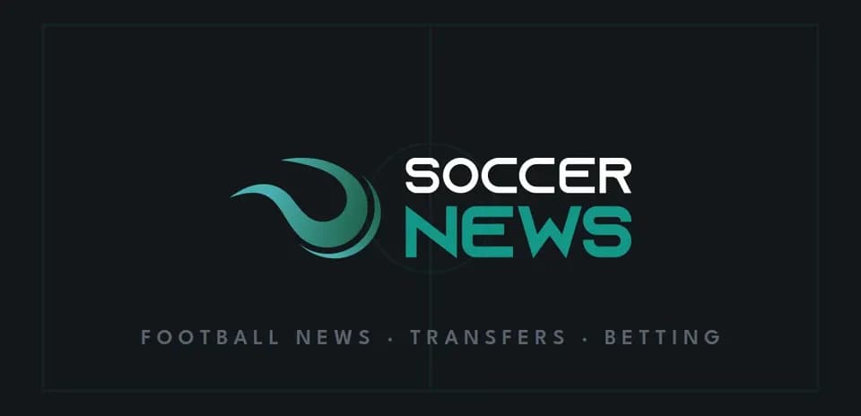 Logo de Soccer News con texto sobre fútbol