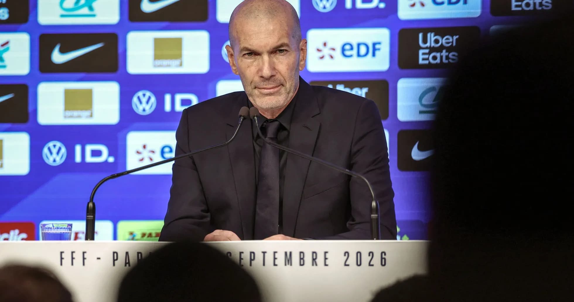 Zinedine Zidane en conferencia de prensa