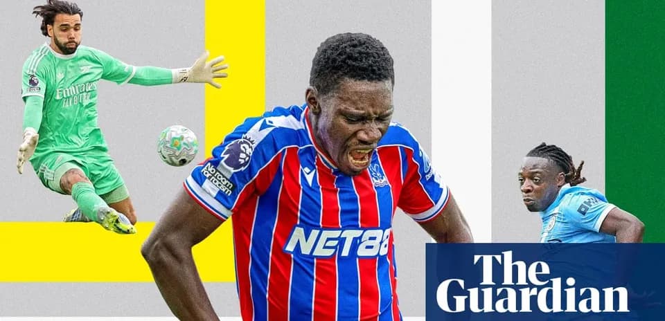 Jugador de Crystal Palace en acción durante un partido
