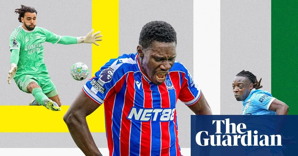 Jugador de Crystal Palace en acción durante un partido