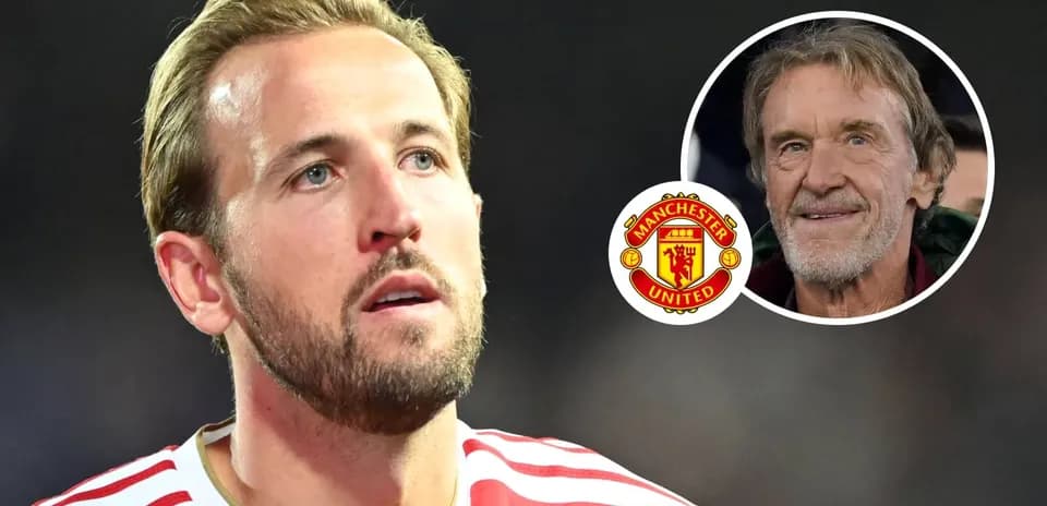 Harry Kane y dueño de Manchester United en imagen