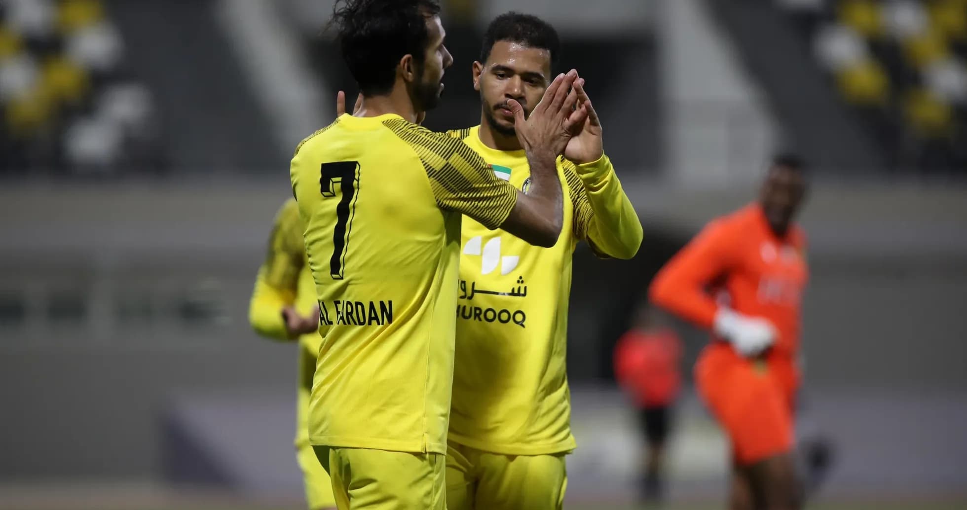 Jugadores de Ittihad Kalba U23 celebrando