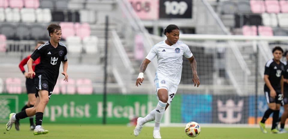 Inter Miami II contra New York City II en acción
