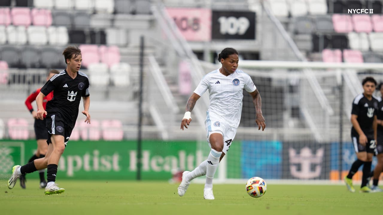 Inter Miami II contra New York City II en acción