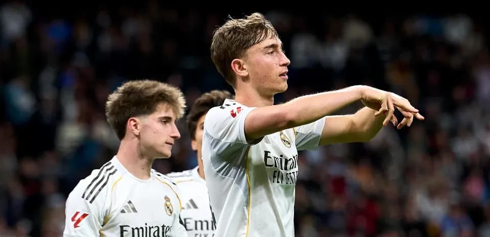 Jugadores de Real Madrid durante el partido