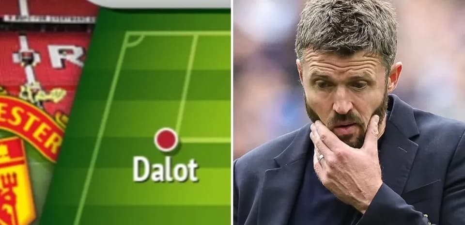 Mapa de alineación con Dalot y entrenador pensativo