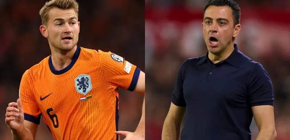 Jugador de Países Bajos y entrenador en acción