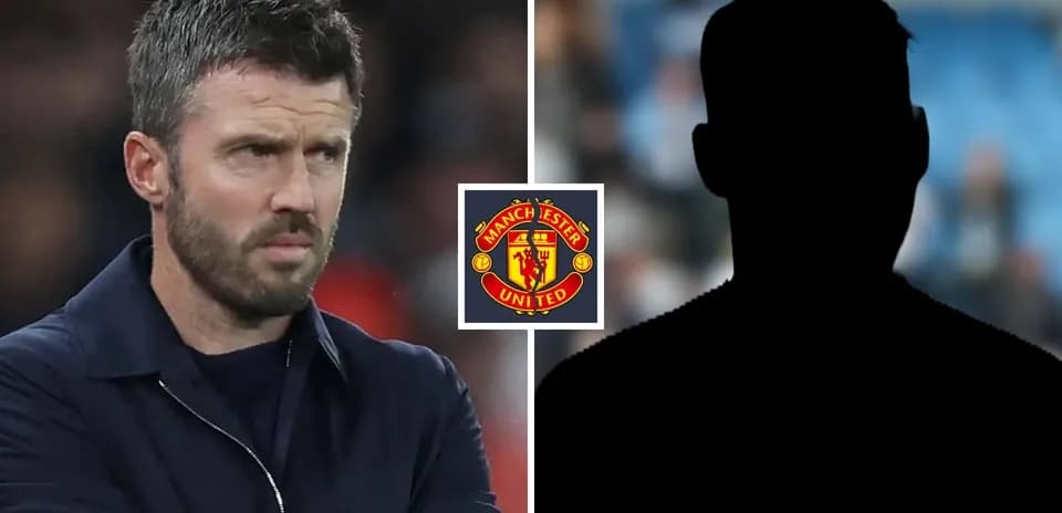 Entrenador de Manchester United con silueta de jugador