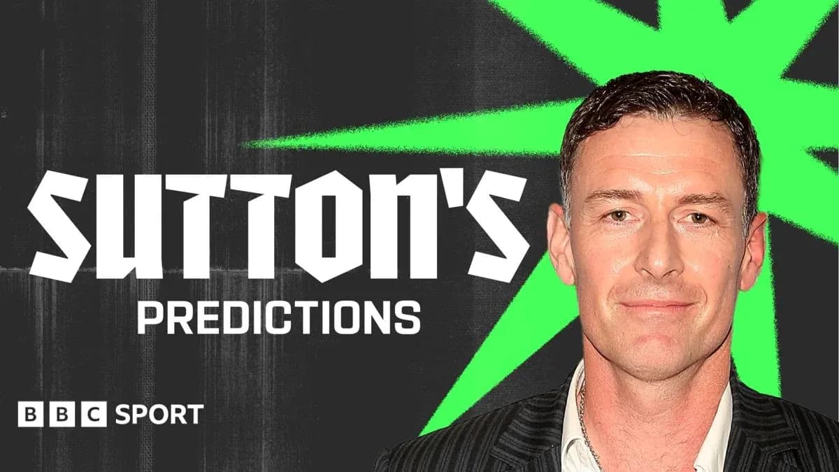 Logo de Sutton's Predictions con fondo verde