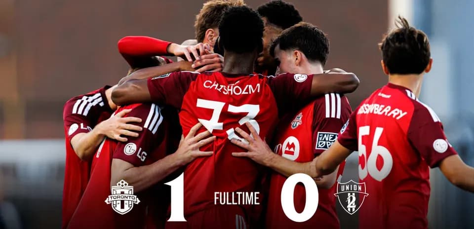 Celebración del gol de Toronto II