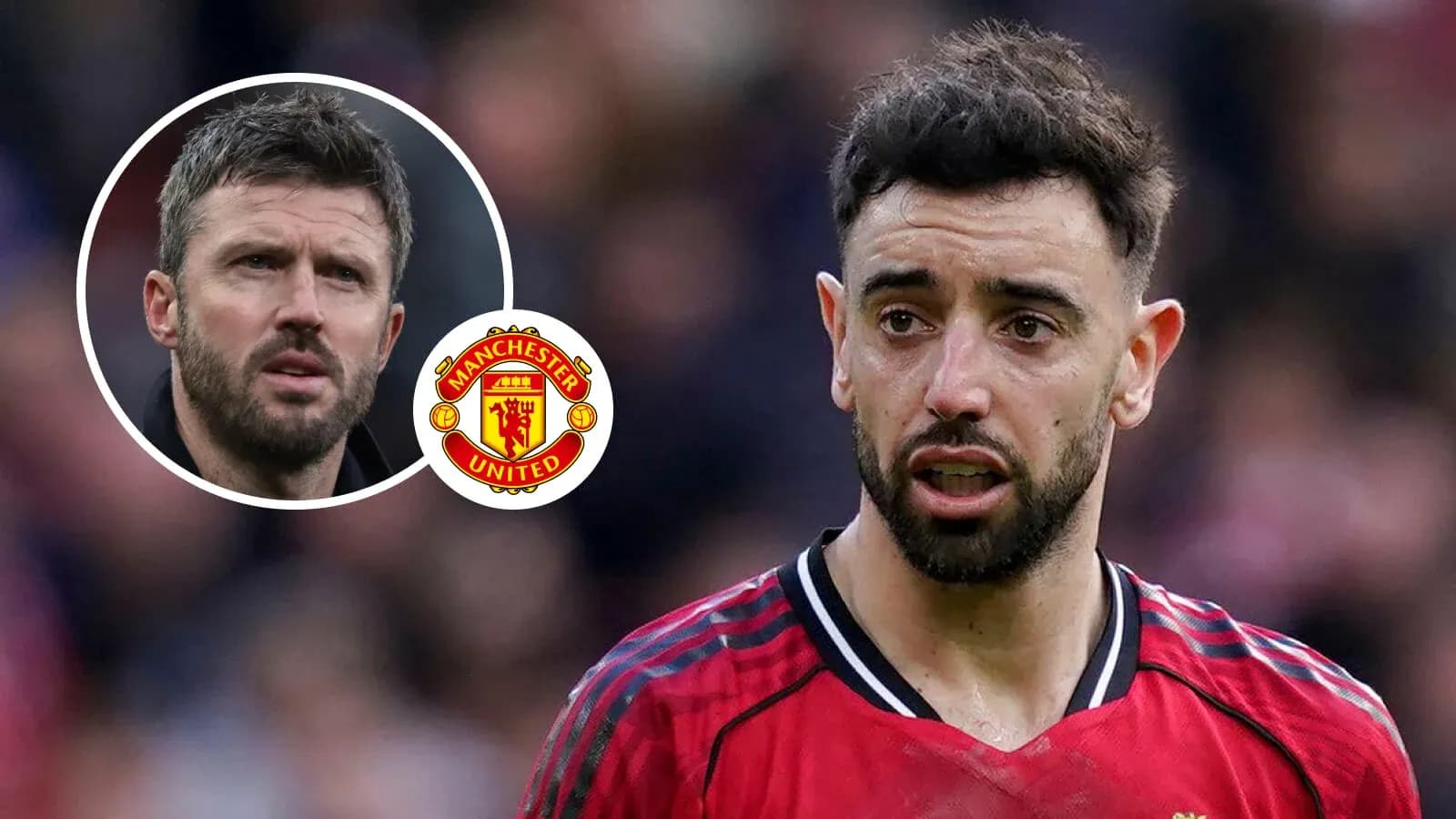 Bruno Fernandes de Manchester United durante un partido