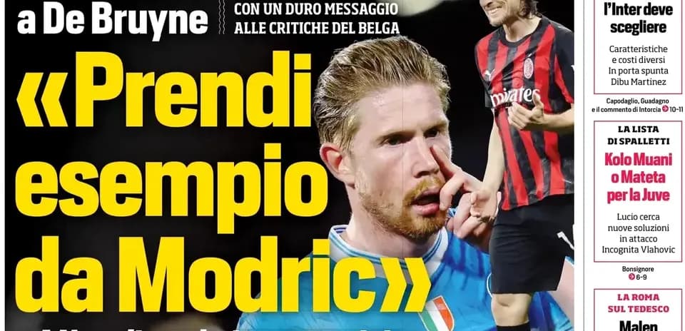 De Bruyne in action during a football match