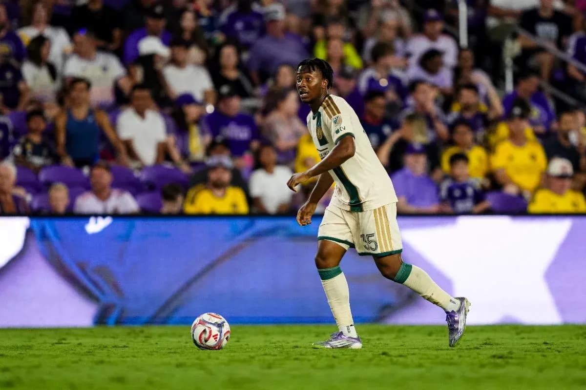 Jugador de Atlanta United FC en acción