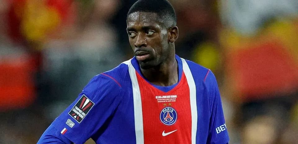 Jugador de PSG en acción durante el partido
