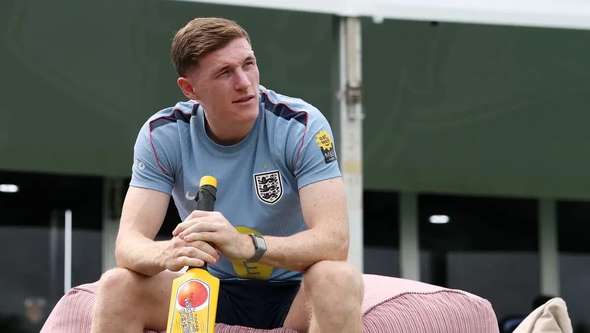 Jugador sentado en un sofá durante entrenamiento