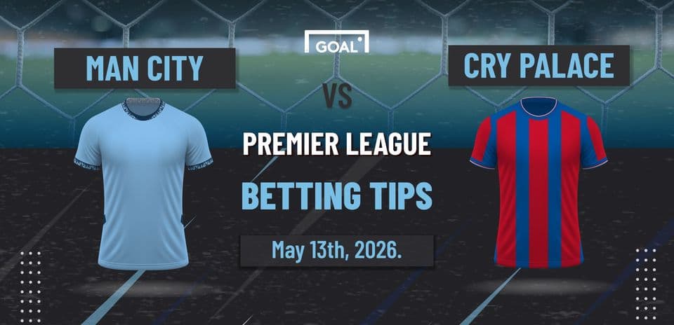 Camisetas de Man City y Cry Palace en cartelera