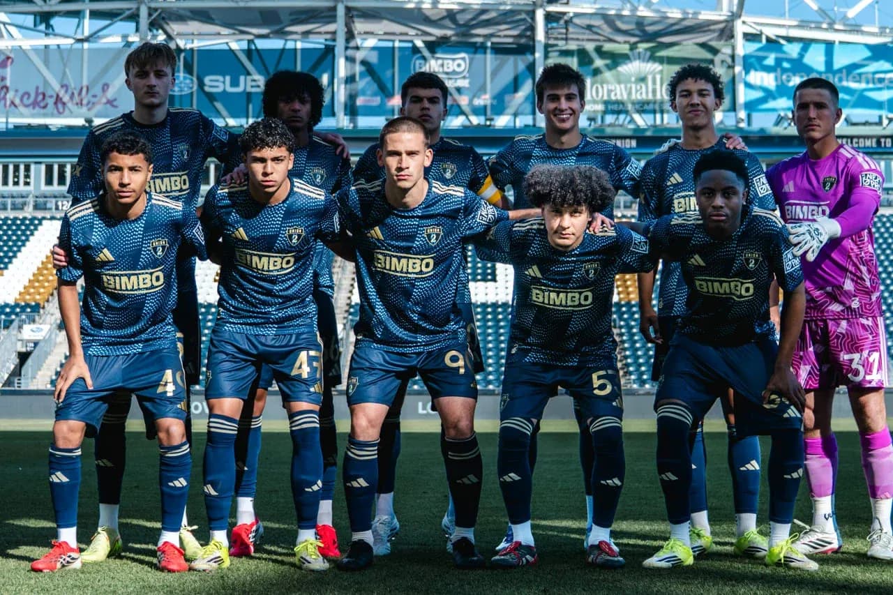 Equipo de Philadelphia Union II en formación