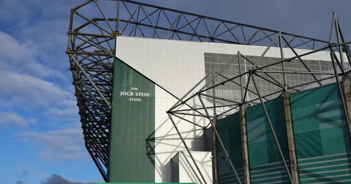 Vista del Jock Stein Stand en estadio de fútbol