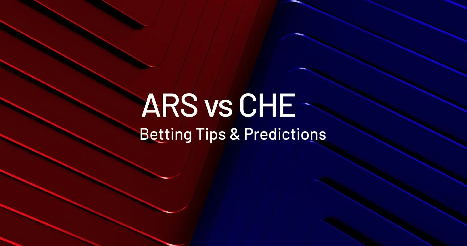 Fondo con texto de apuestas ARS vs CHE