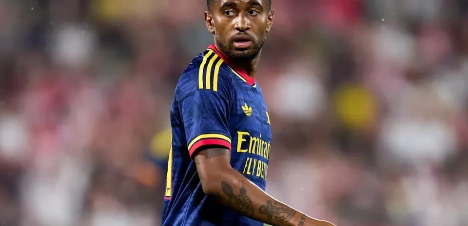 Jugador de Arsenal durante un partido en el estadio