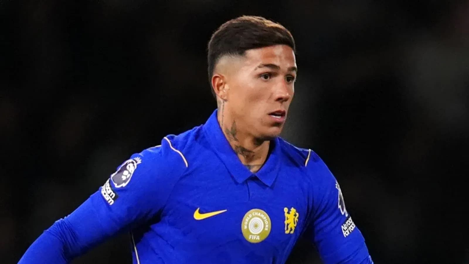 Jugador de Chelsea en acción durante el partido