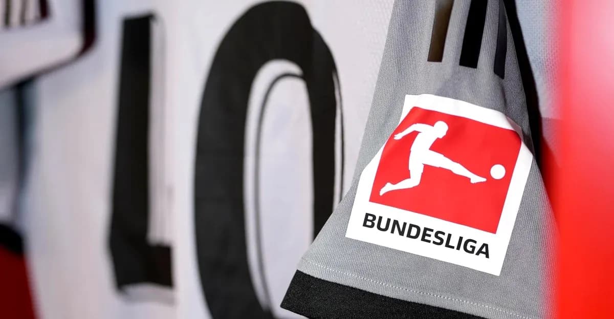 Etiqueta de camiseta con logo de Bundesliga
