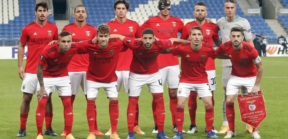 Equipo del Benfica en la UEFA Europa League