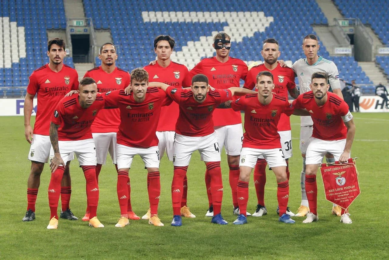 Equipo del Benfica en la UEFA Europa League