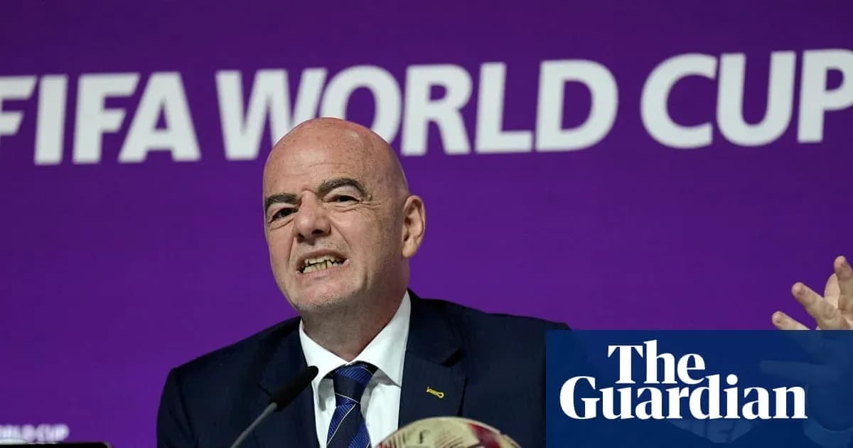 Presidente de FIFA en conferencia sobre la Copa Mundial