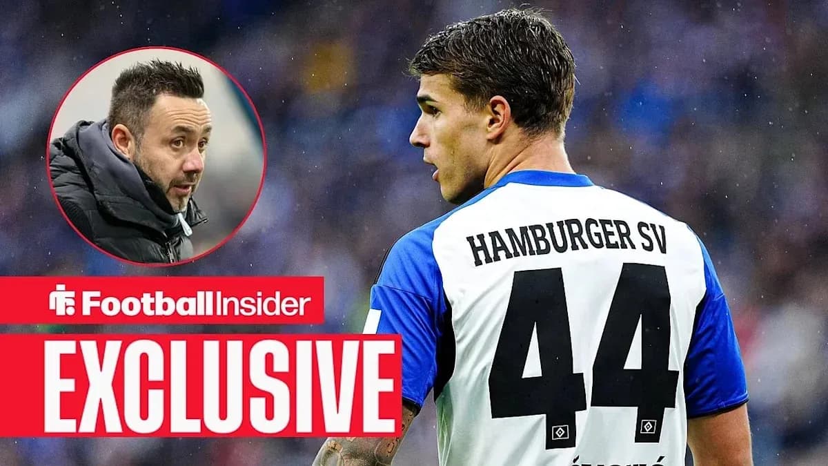 Jugador de Hamburger SV con el número 44 en el campo