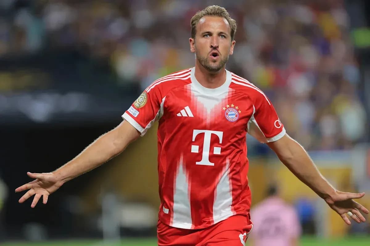 Jugador de Bayern Múnich celebrando un gol