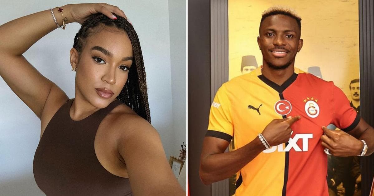 La novia alemana de Victor Osimhen celebra su cumpleaños 24 con un mensaje emotivo