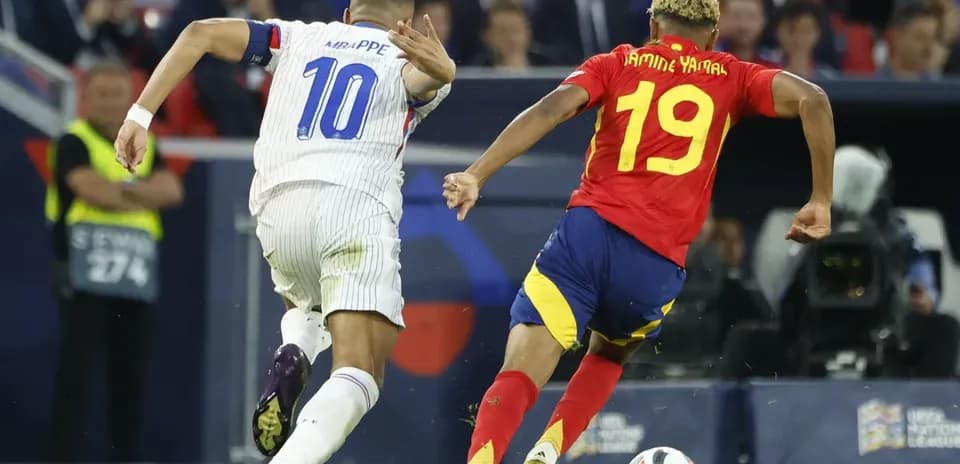 La historia de Kylian Mbappé y Lamine Yamal: un duelo desigual entre estrellas de Francia y España