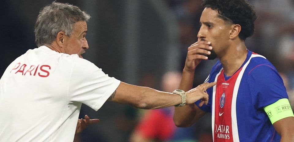 Marquinhos advierte a las estrellas del PSG mientras Luis Enrique no duda en dejar fuera a grandes nombres antes del debut en Champions League