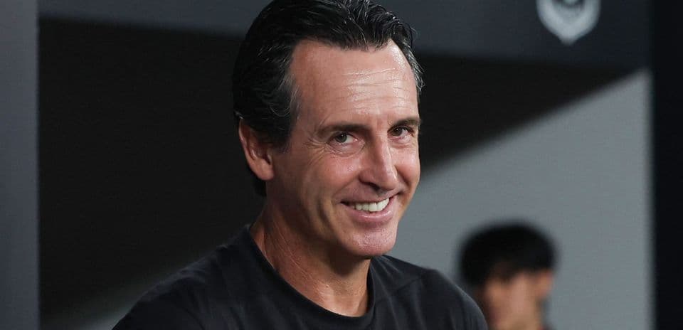 Unai Emery señala a PSG como favoritos antes del duelo con Aston Villa en la Supercopa de la UEFA