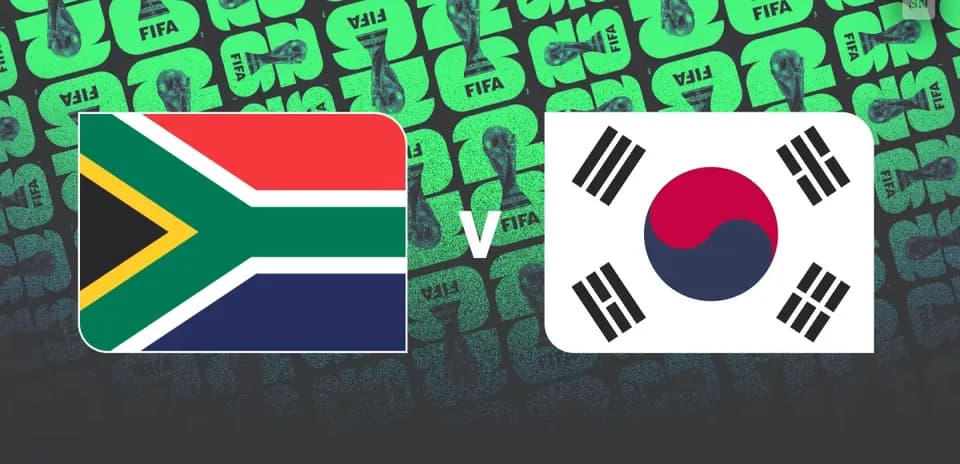 Alineaciones probables de Sudáfrica y Corea del Sur para el partido decisivo del Grupo A en Monterrey