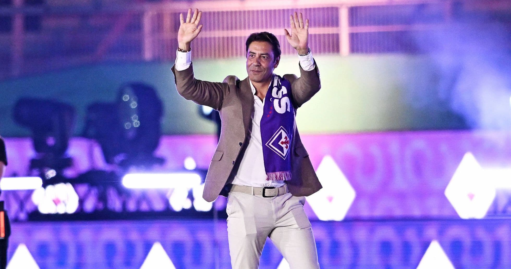 Manuel Rui Costa regresa a Florencia tras 25 años para partido de leyendas del centenario de Fiorentina