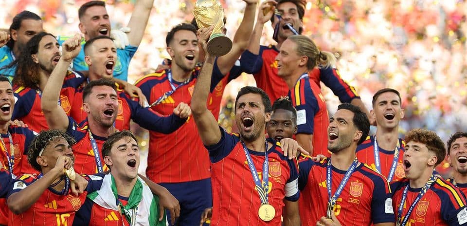 España establece un récord histórico de partidos invictos tras vencer a Argentina en la final del Mundial 2026