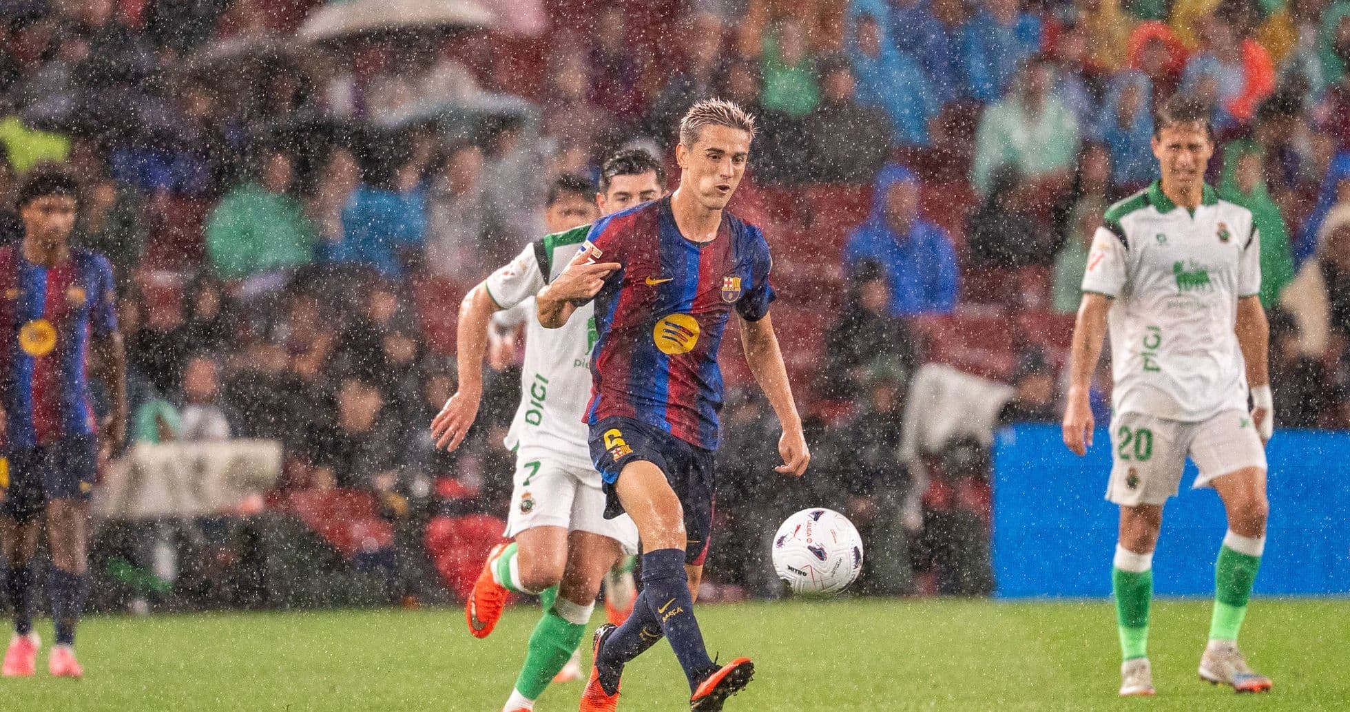 Gavi reconoce las dificultades tras su regreso en la victoria de Barcelona por 7-2