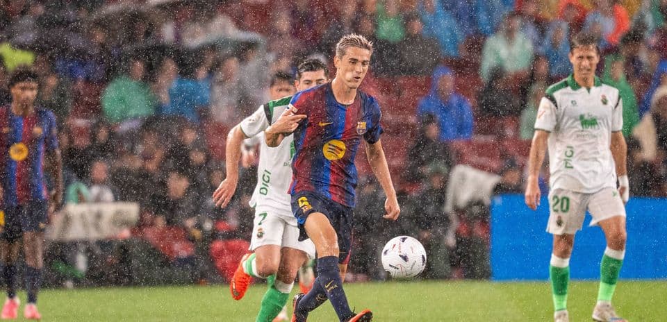 Gavi reconoce las dificultades tras su regreso en la victoria de Barcelona por 7-2
