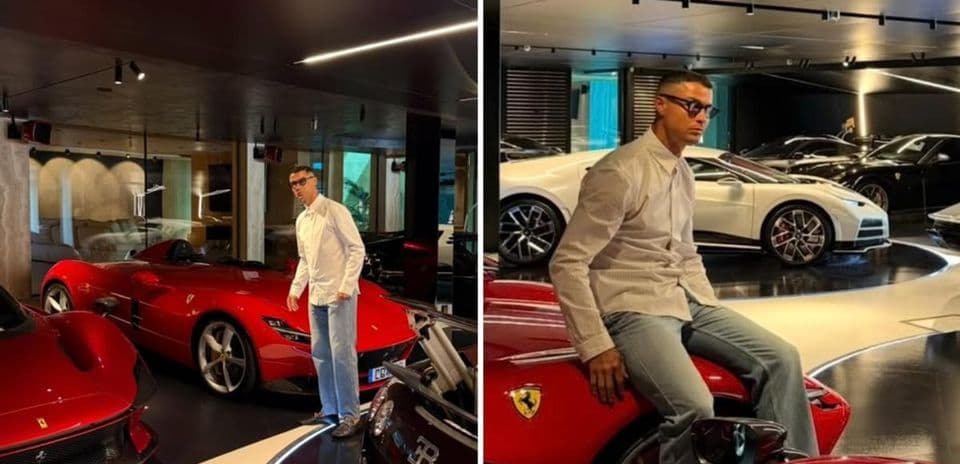 La colección de supercoches de Cristiano Ronaldo valorada en 21 millones de dólares
